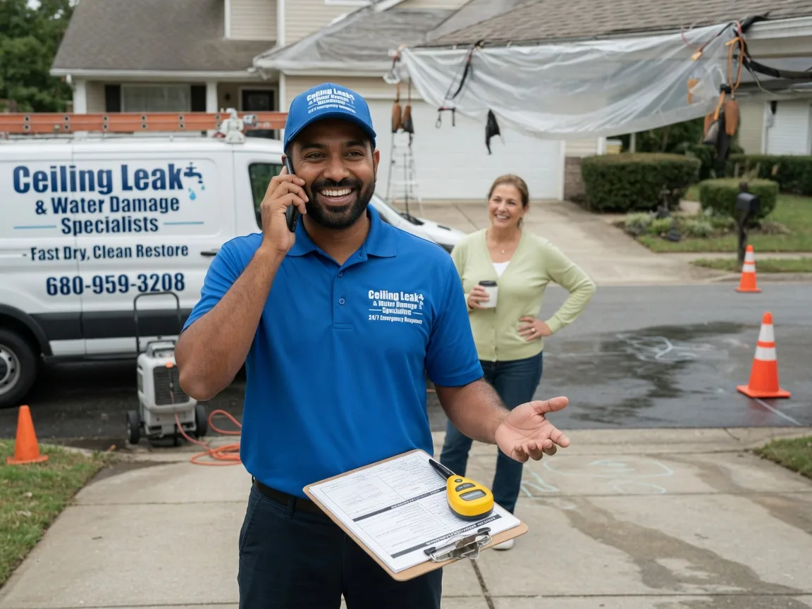 Ceiling Leak Cleanup Seaside Park, NJ FAQs